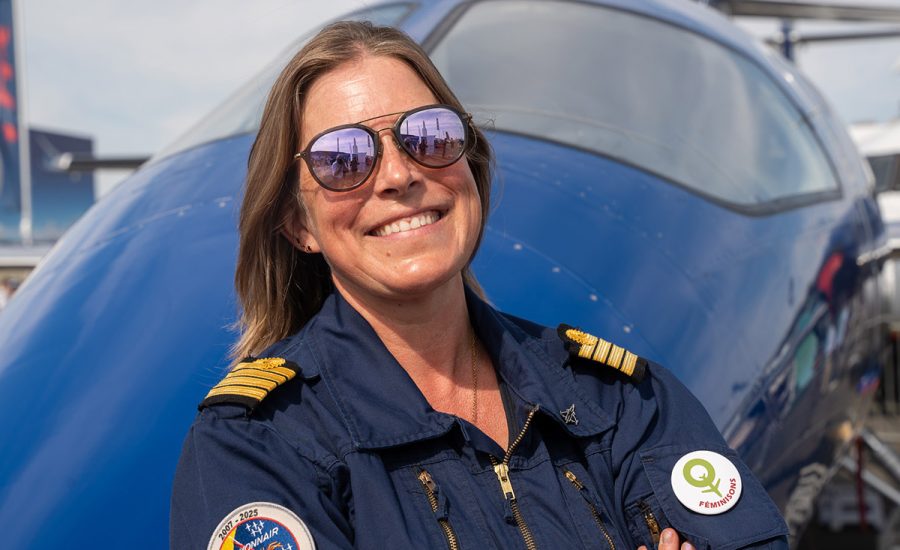 Elisabeth - Pilote Commandant de Bord chez Oyonnair